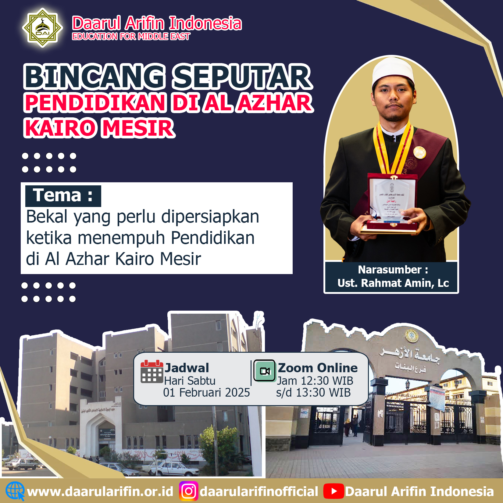 ZOOM BINCANG SABTU DAARUL ARIFIN